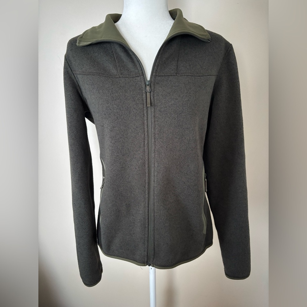 Arc’teryx Full Zip Forest Green Sweater Jacket - Picture 7 of 14